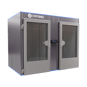 Electric cryochamber and cryotherapy machine